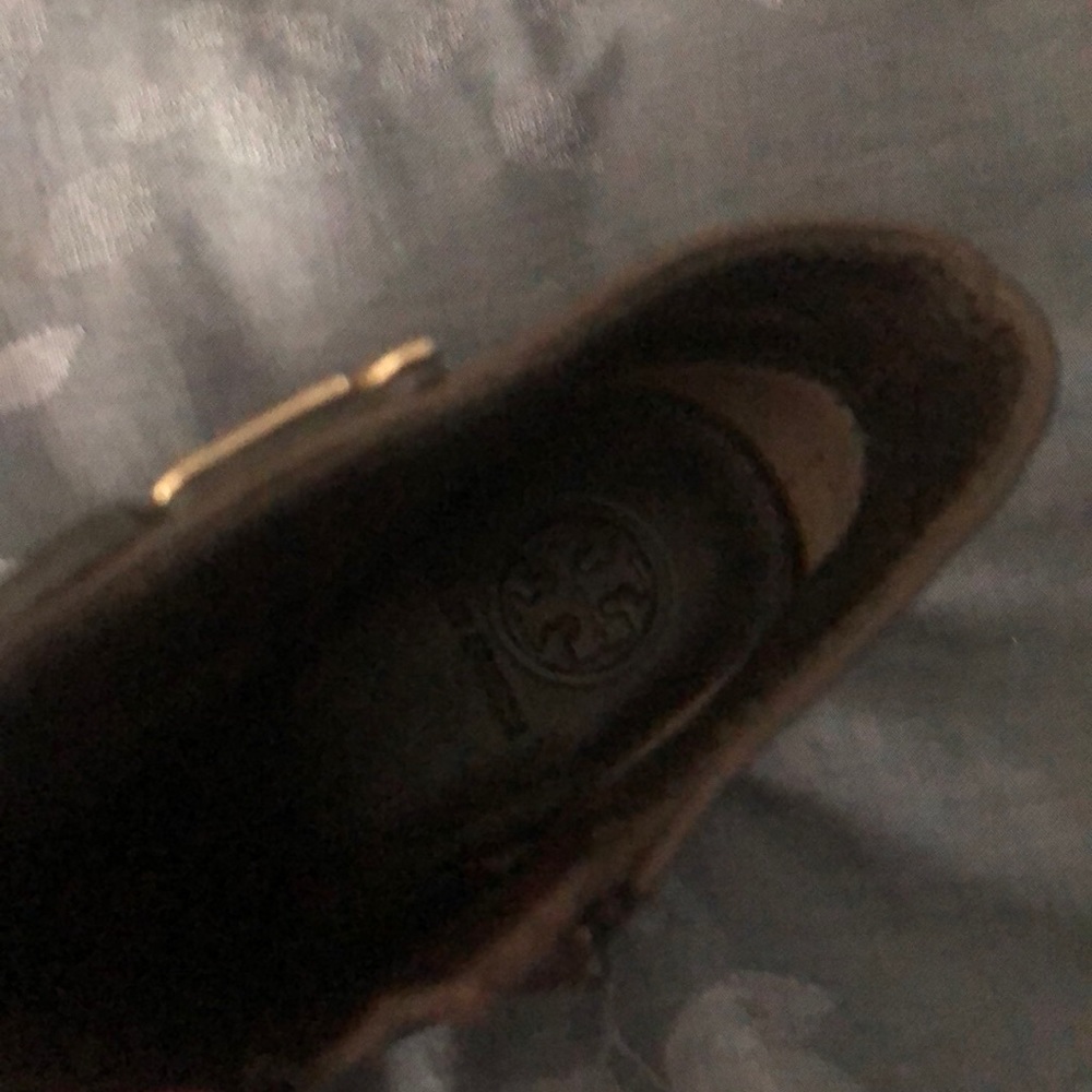 Tory Burch Lowell Tumbled Vitello Wedge Booties - Picture 9 of 10